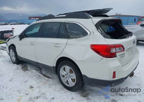 2015 Subaru Outback 2.5I z USA, uszkodzony, nr VIN 4S4BSAAC3F3210144